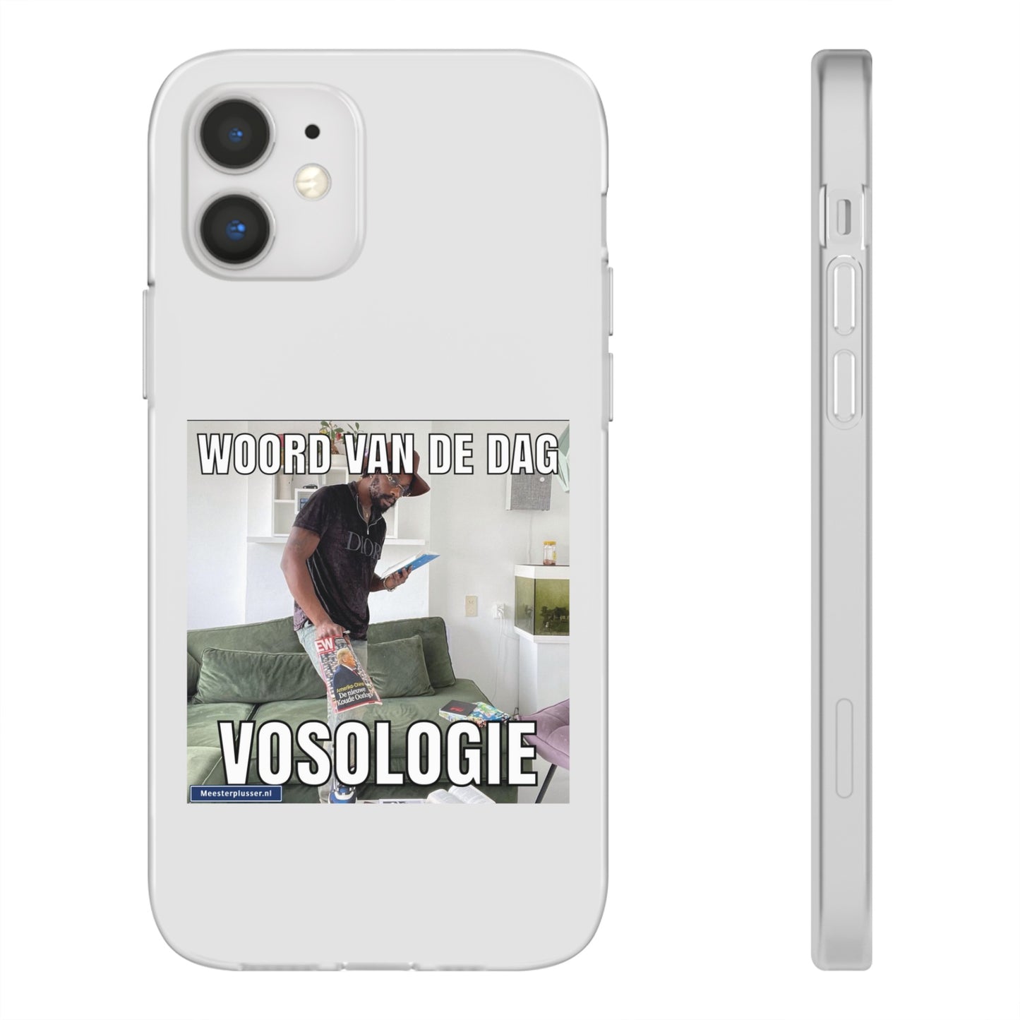 Word of the day 'Vosologie' telefoonhoesje