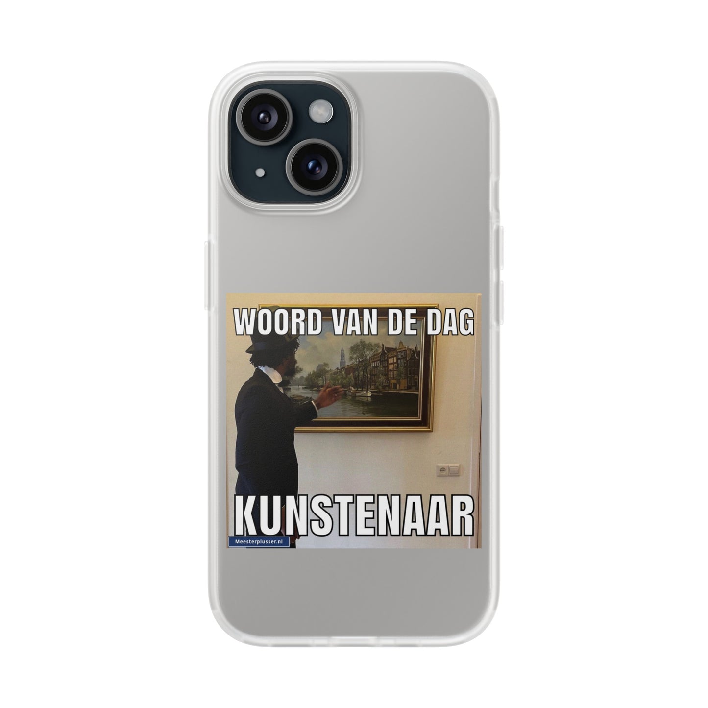 Word of the day 'Kunstenaar' telefoonhoesje