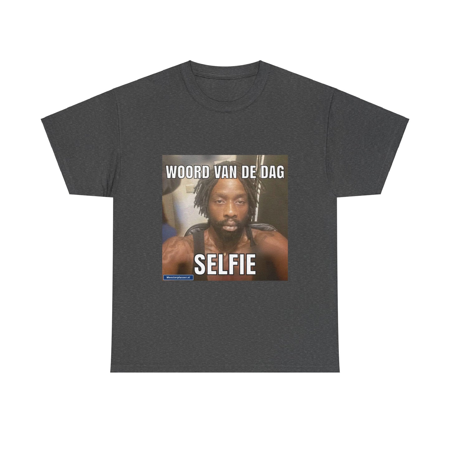 ''Selfie'' Word of the day T-shirt - Meesterplusser.nl