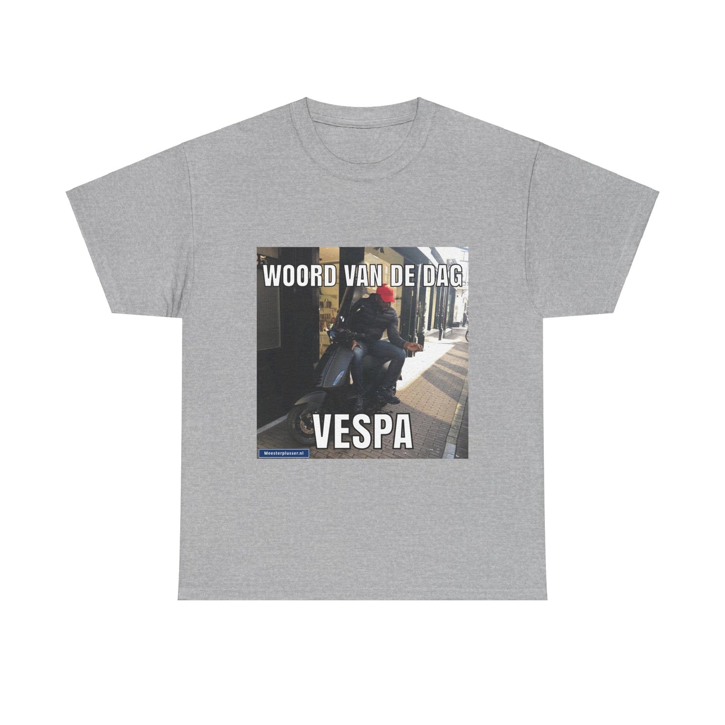 ''Vespa'' Word of the day T-shirt - Meesterplusser.nl