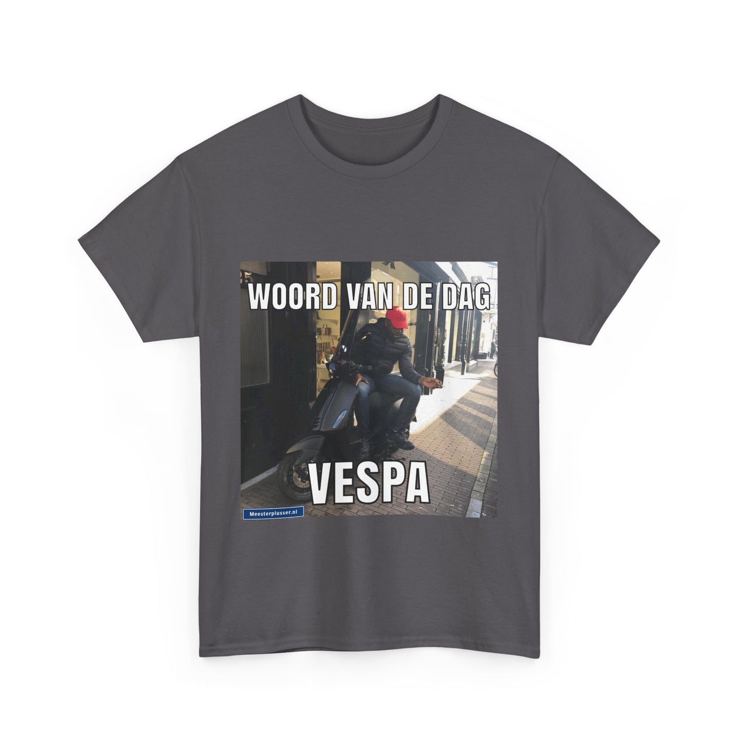 ''Vespa'' Word of the day T-shirt - Meesterplusser.nl