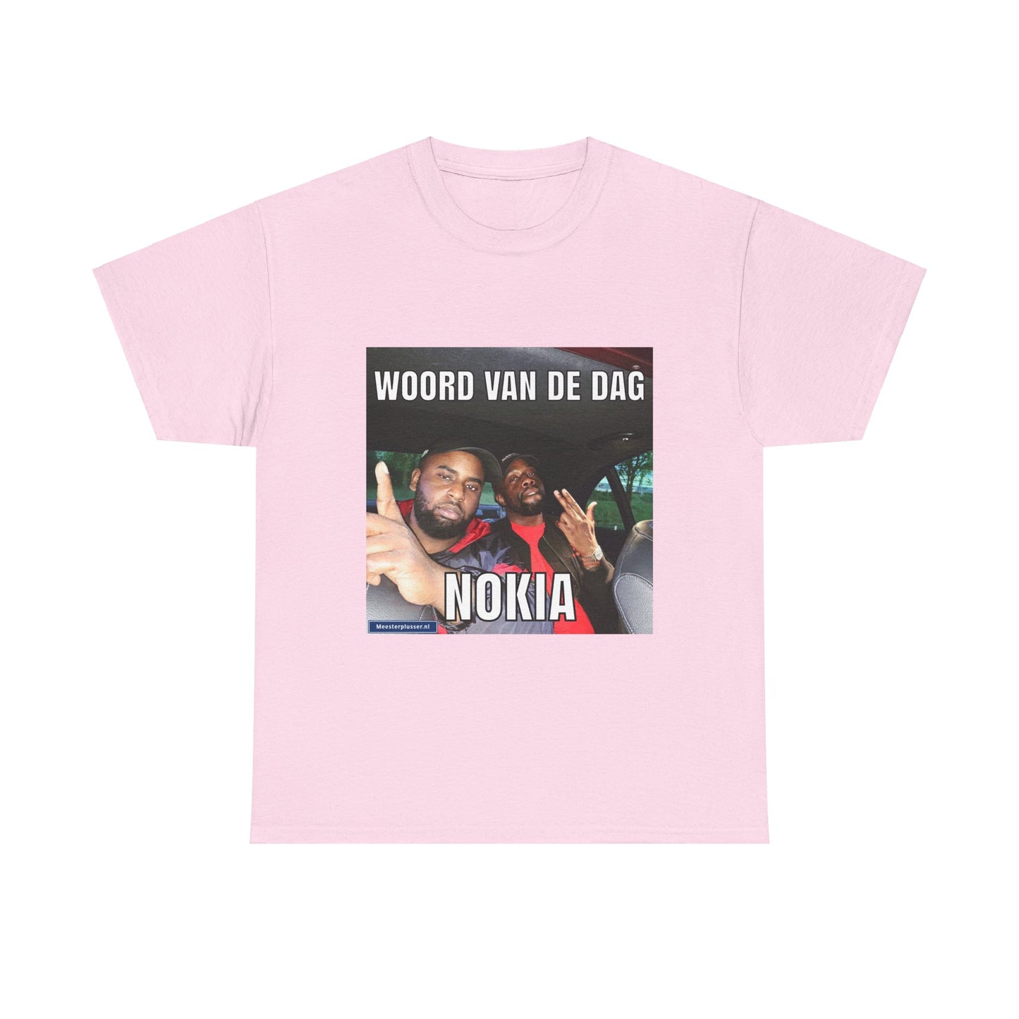 ''Nokia'' Word of the day T-shirt - Meesterplusser.nl
