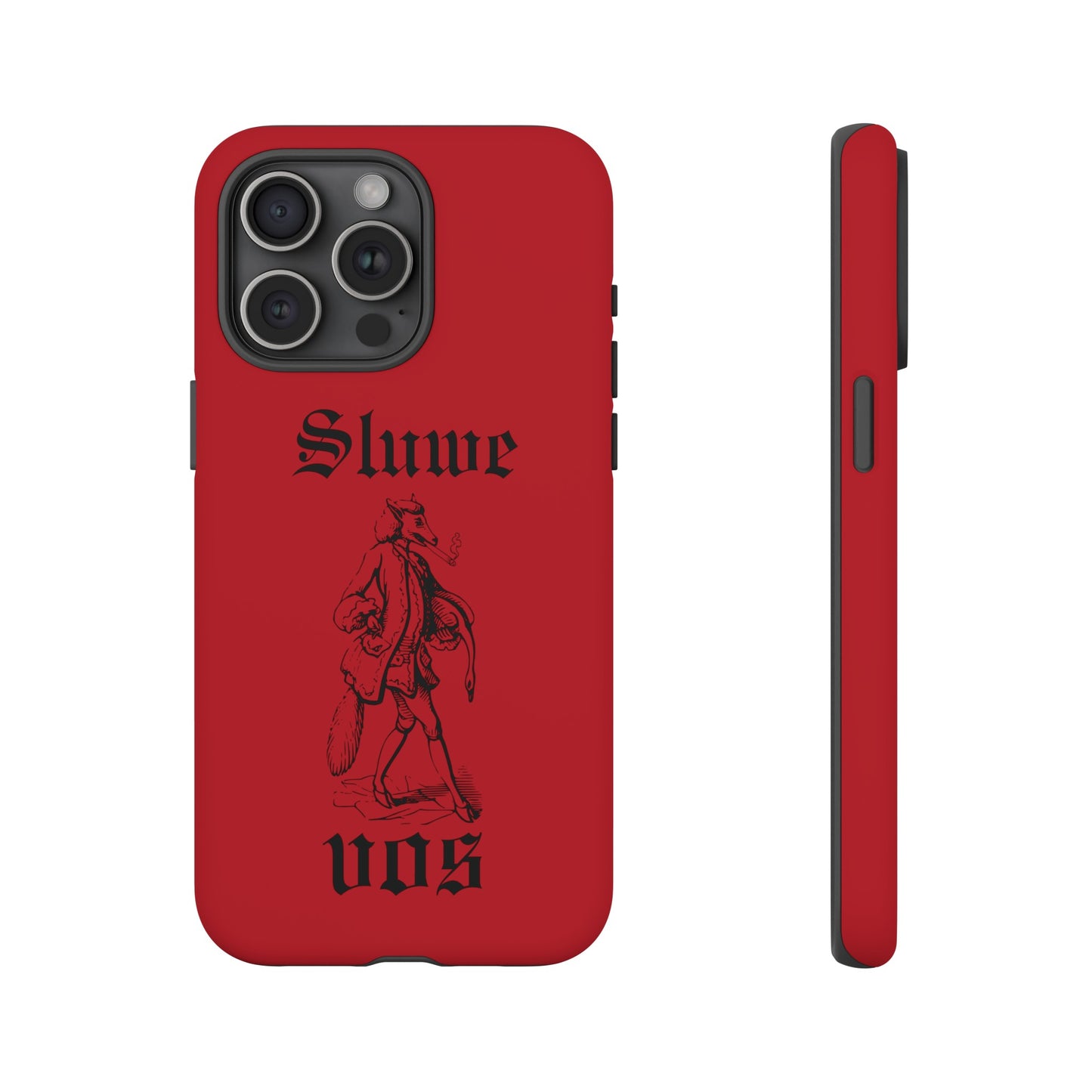 Meesterplusser Sluwe vos telefoon case