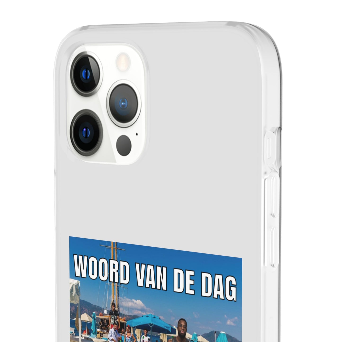 Word of the day 'Beachclub' telefoonhoesje