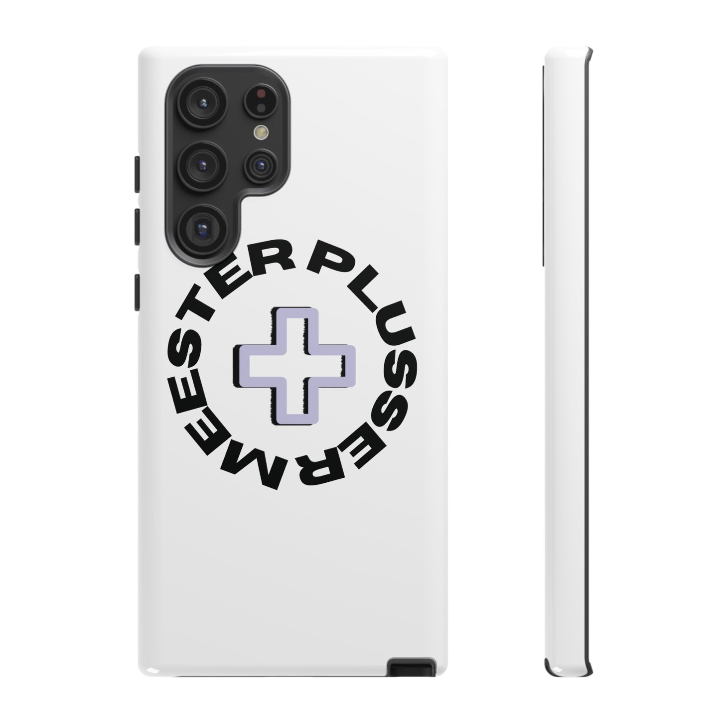 Meesterplusser logo telefoon case