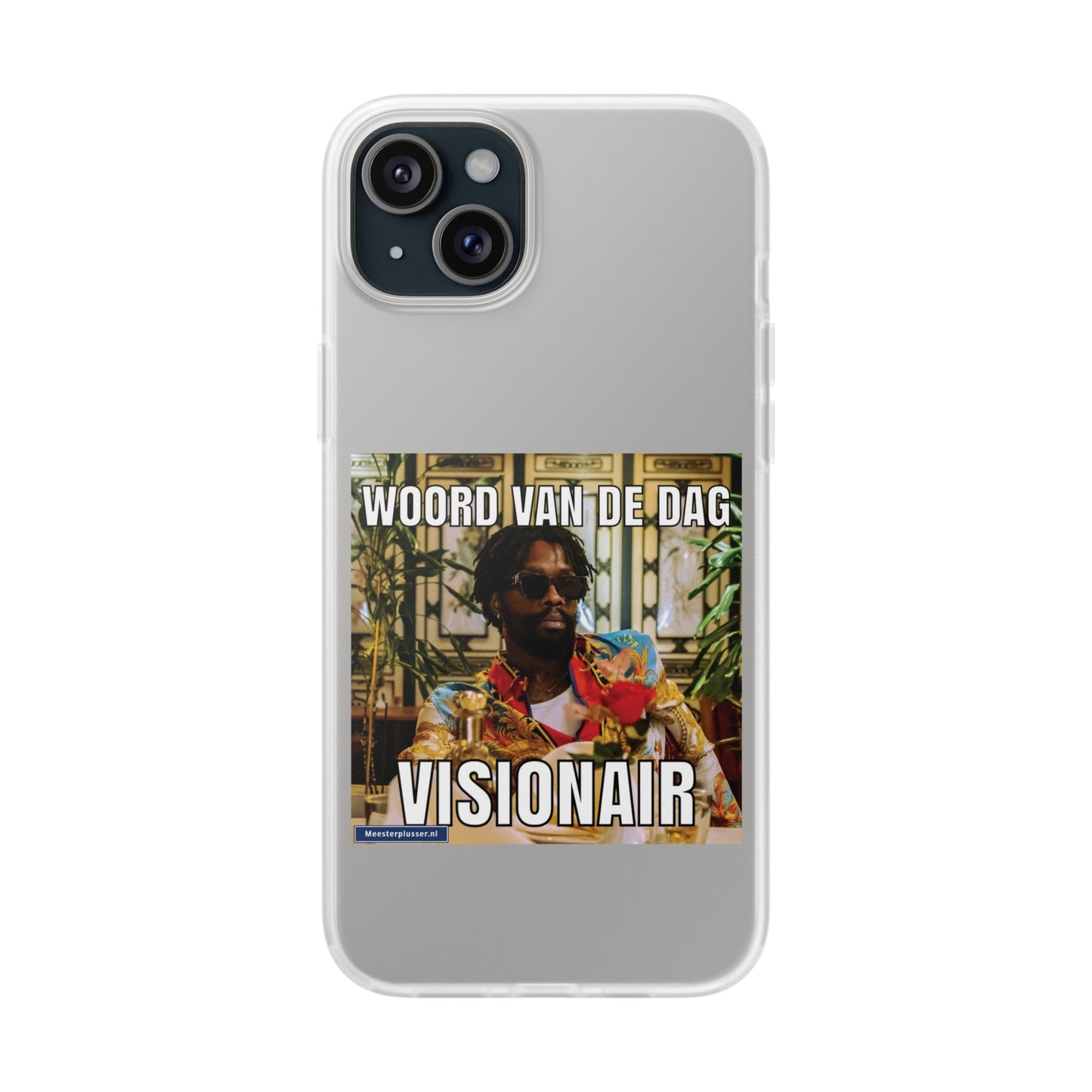 Word of the day 'Visionair' telefoonhoesje