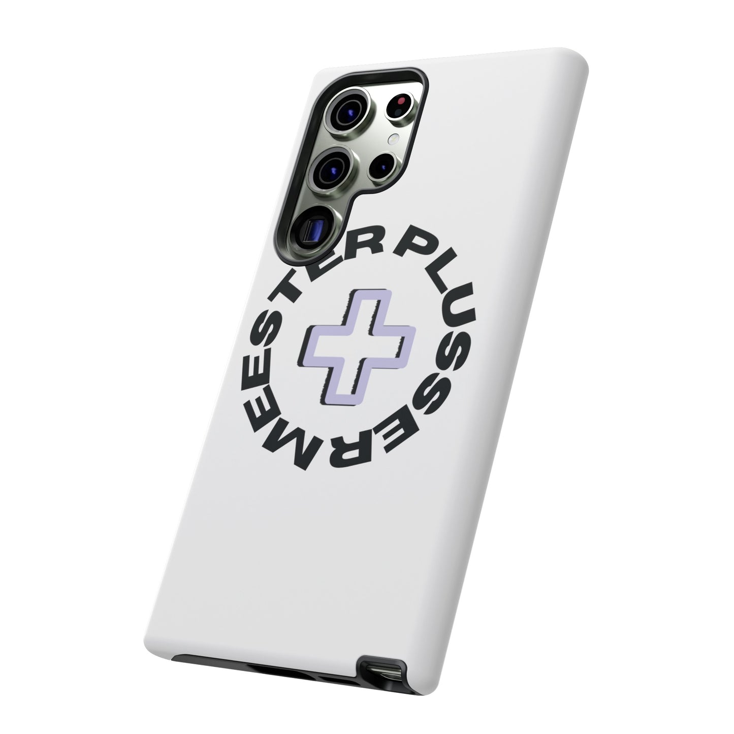 Meesterplusser logo telefoon case