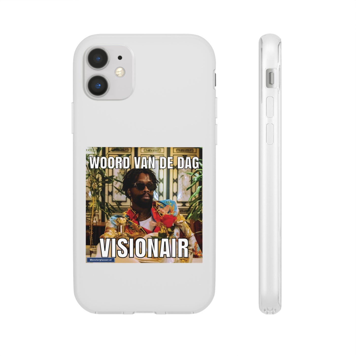 Word of the day 'Visionair' telefoonhoesje