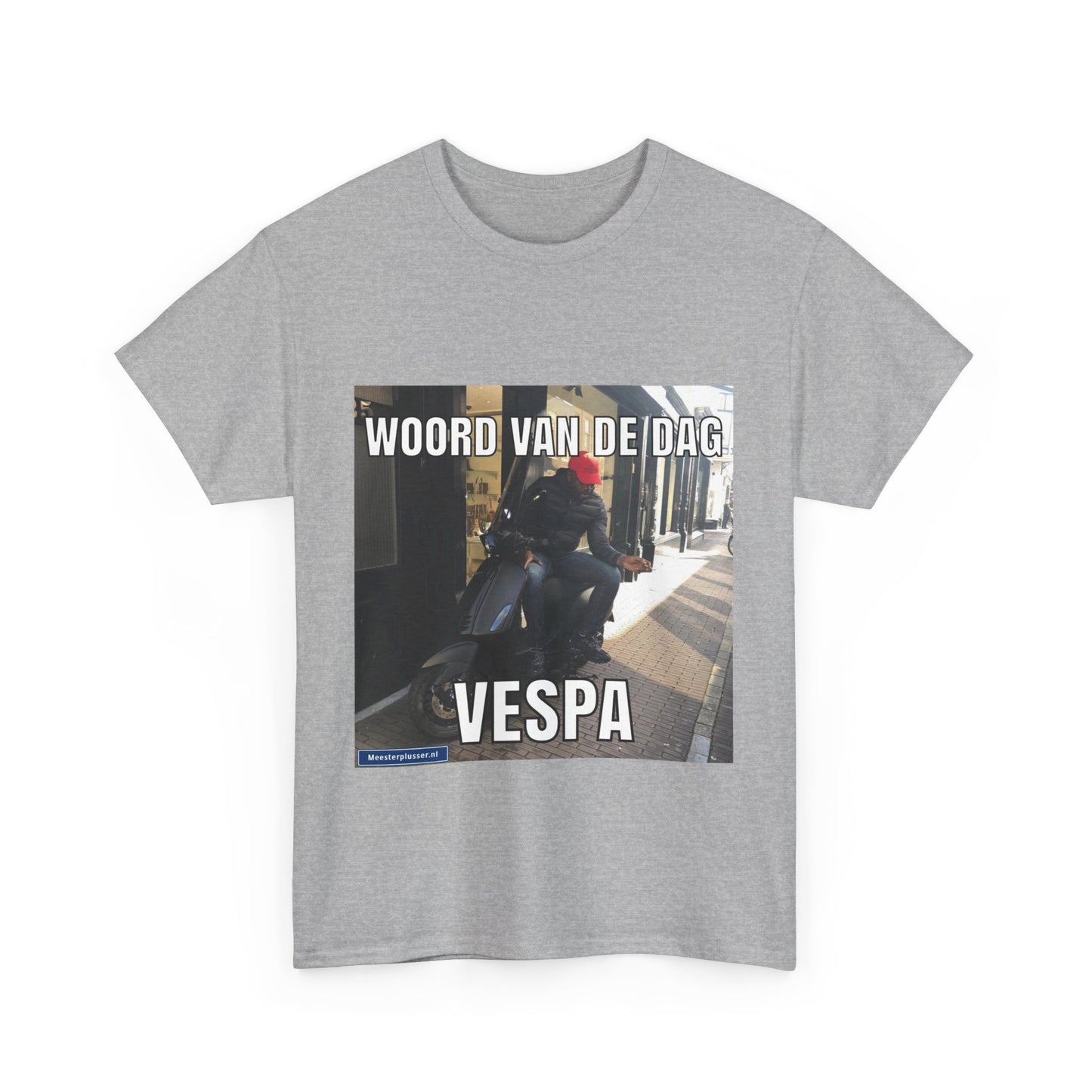 ''Vespa'' Word of the day T-shirt - Meesterplusser.nl
