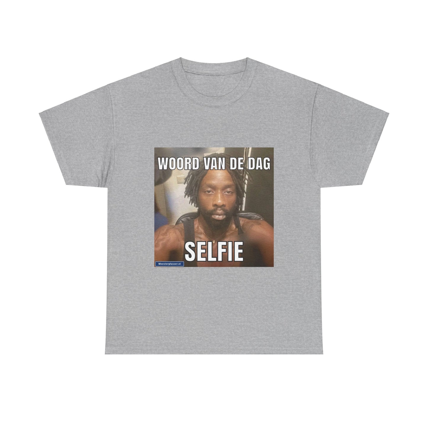 ''Selfie'' Word of the day T-shirt - Meesterplusser.nl