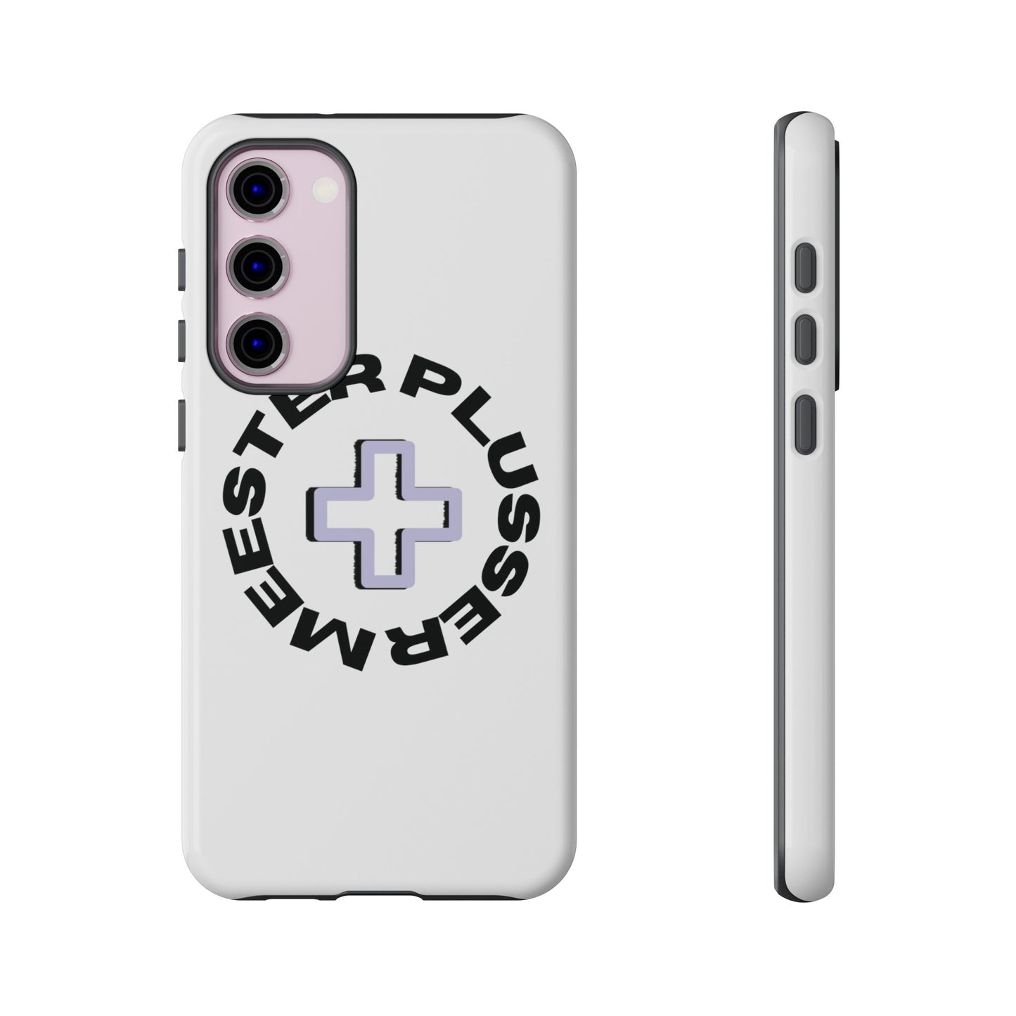 Meesterplusser logo telefoon case
