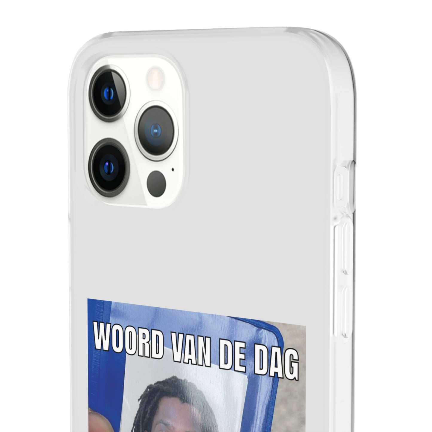 Word of the day 'Paspoort' telefoonhoesje