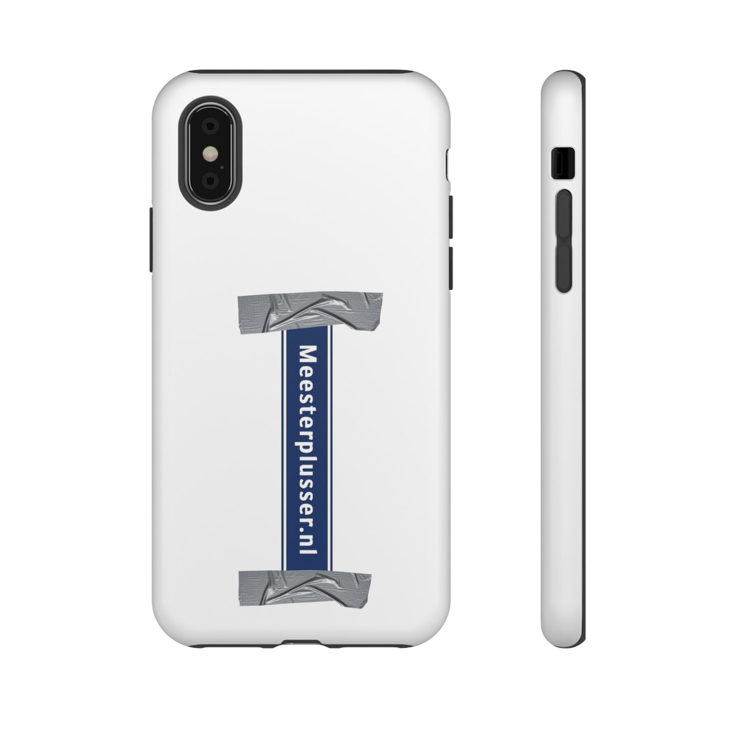 Meesterplusser straatbordlogo telefoon case