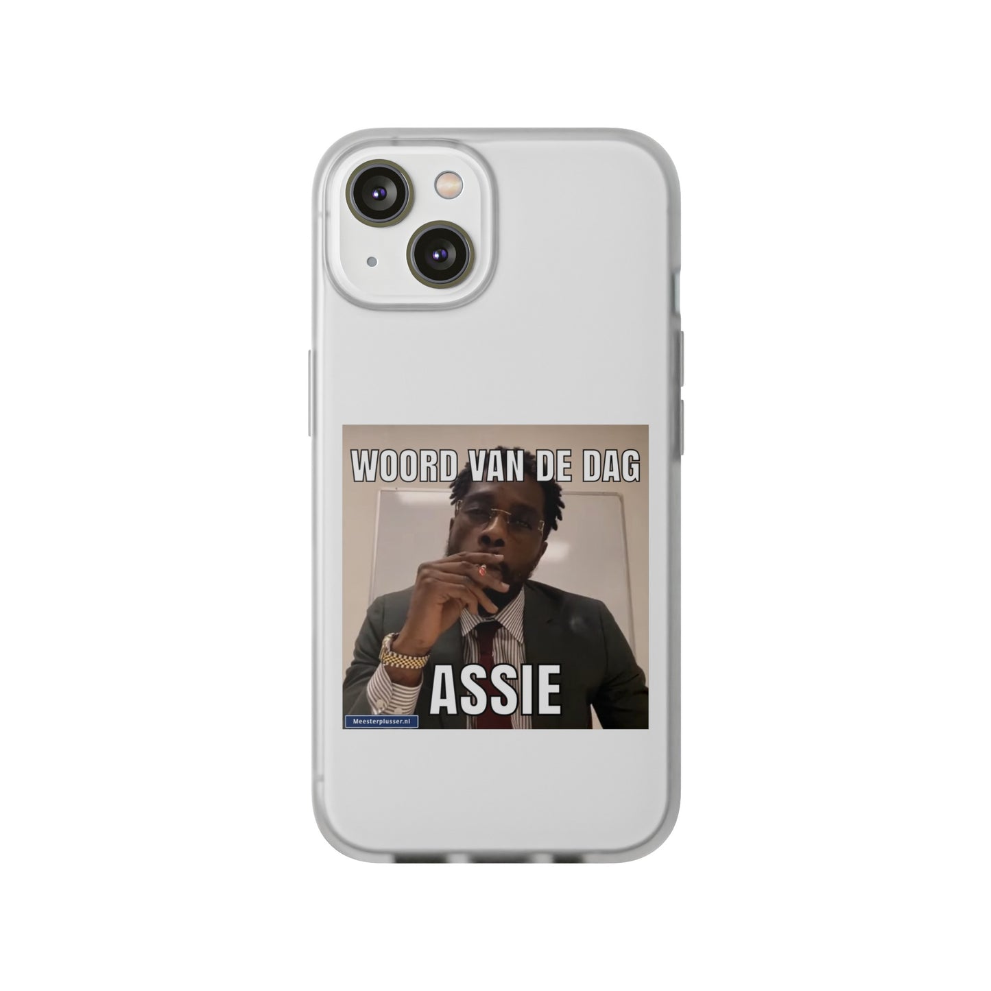 Word of the day 'Assie' telefoonhoesje