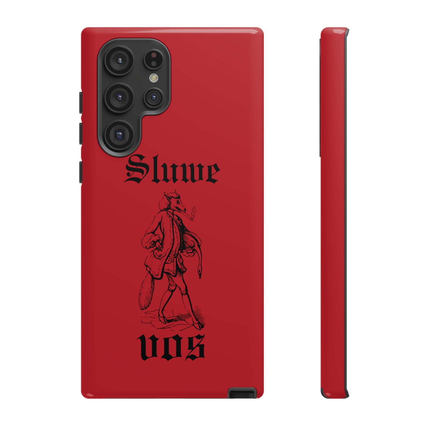 Meesterplusser Sluwe vos telefoon case