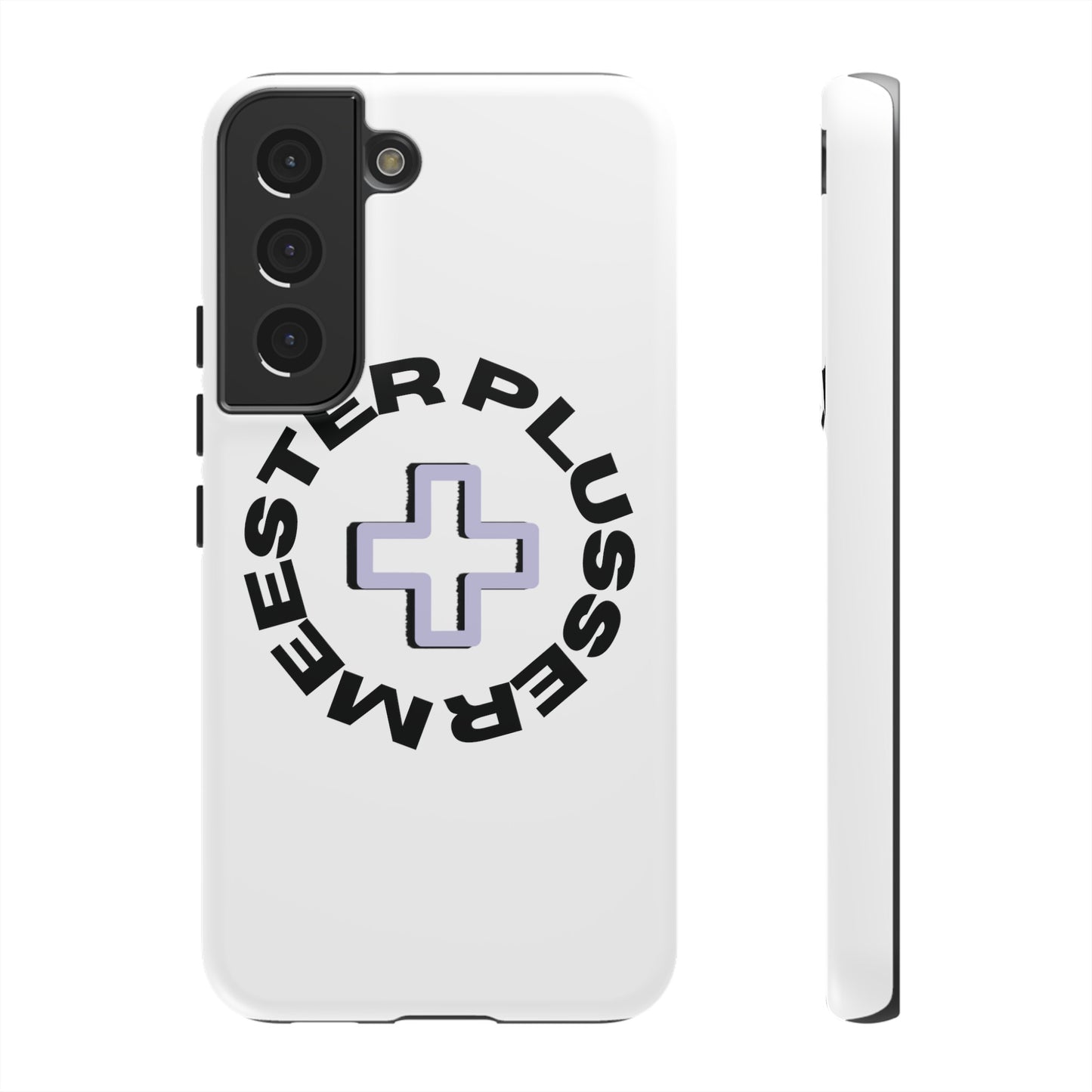 Meesterplusser logo telefoon case