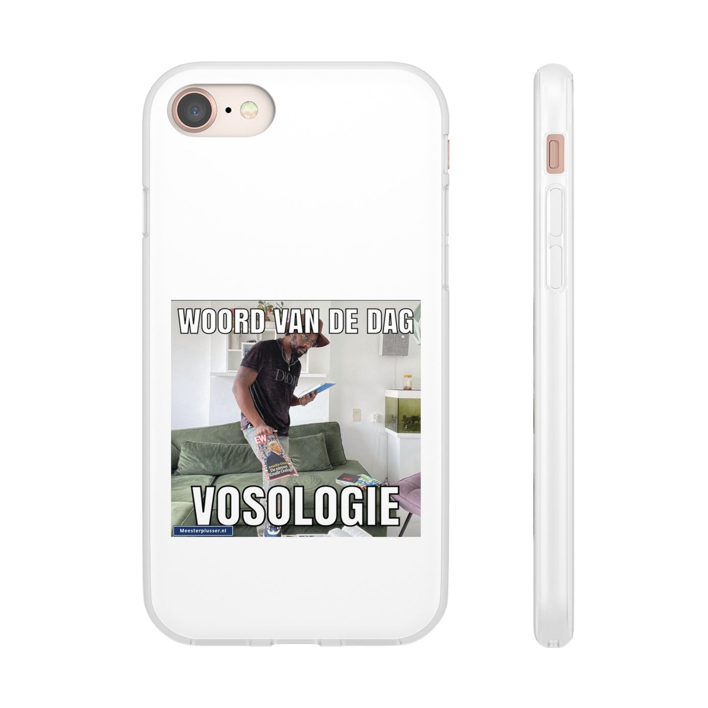 Word of the day 'Vosologie' telefoonhoesje