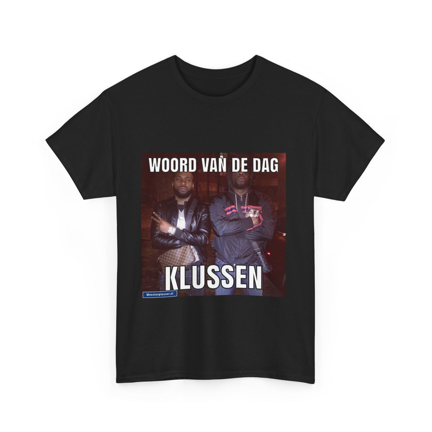 ''Klussen'' Word of the day T-shirt - Meesterplusser.nl