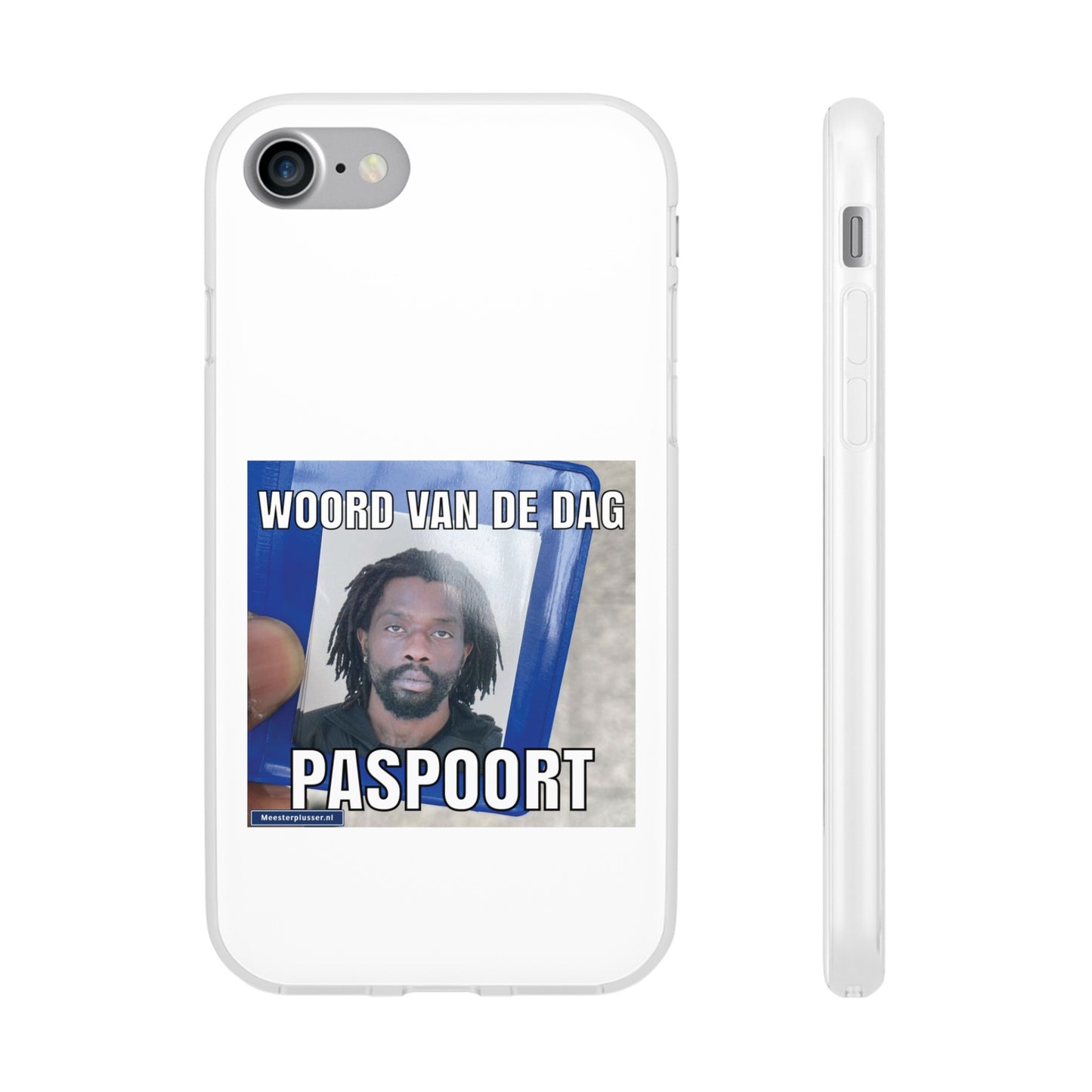 Word of the day 'Paspoort' telefoonhoesje