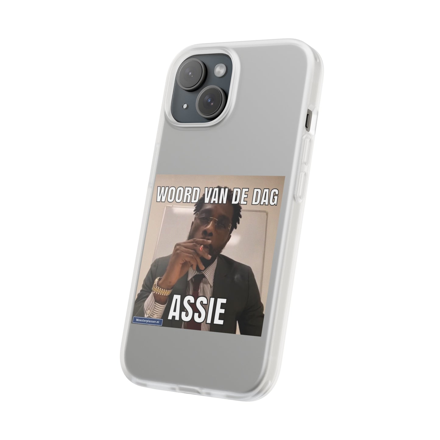 Word of the day 'Assie' telefoonhoesje