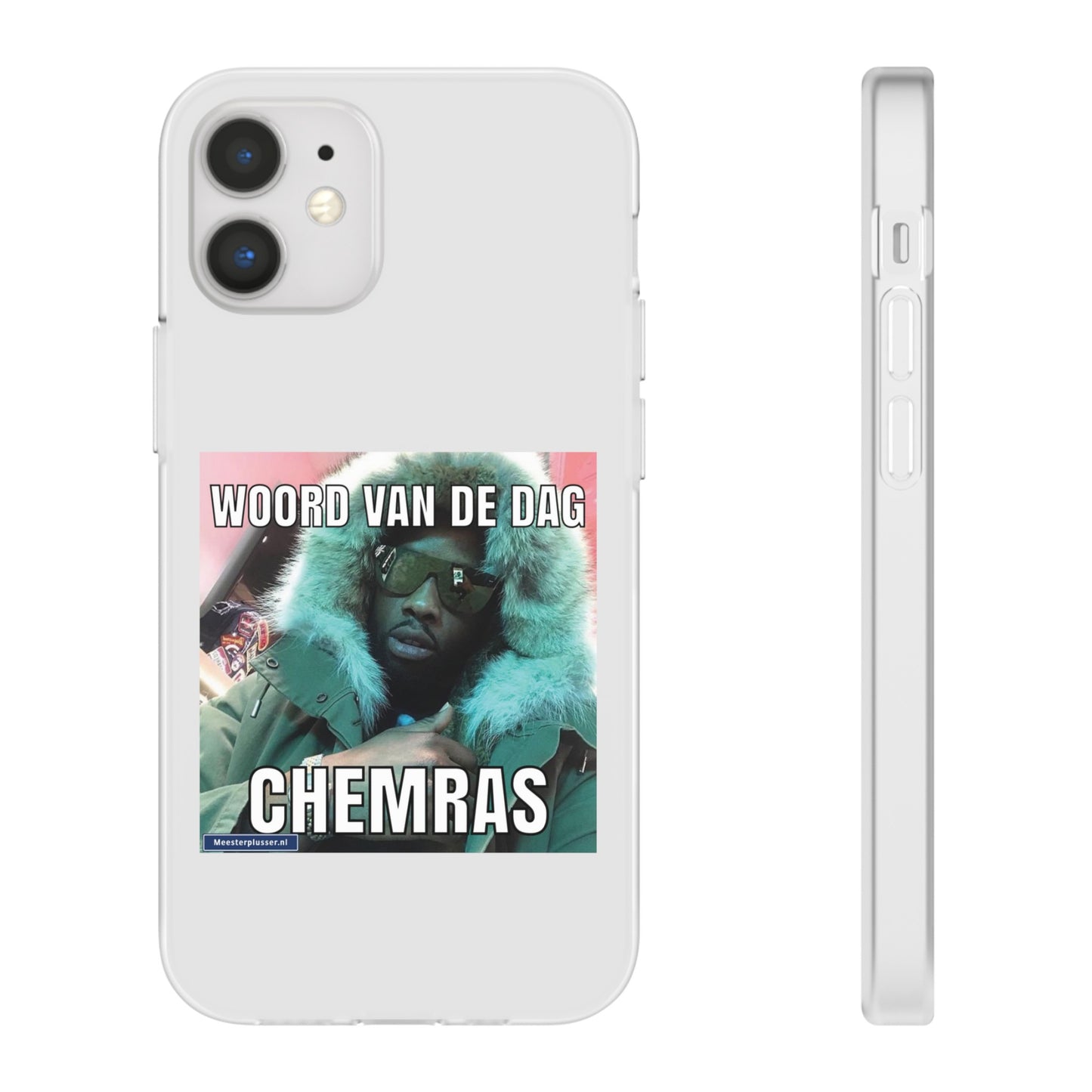 Word of the day 'Chemras' telefoonhoesje