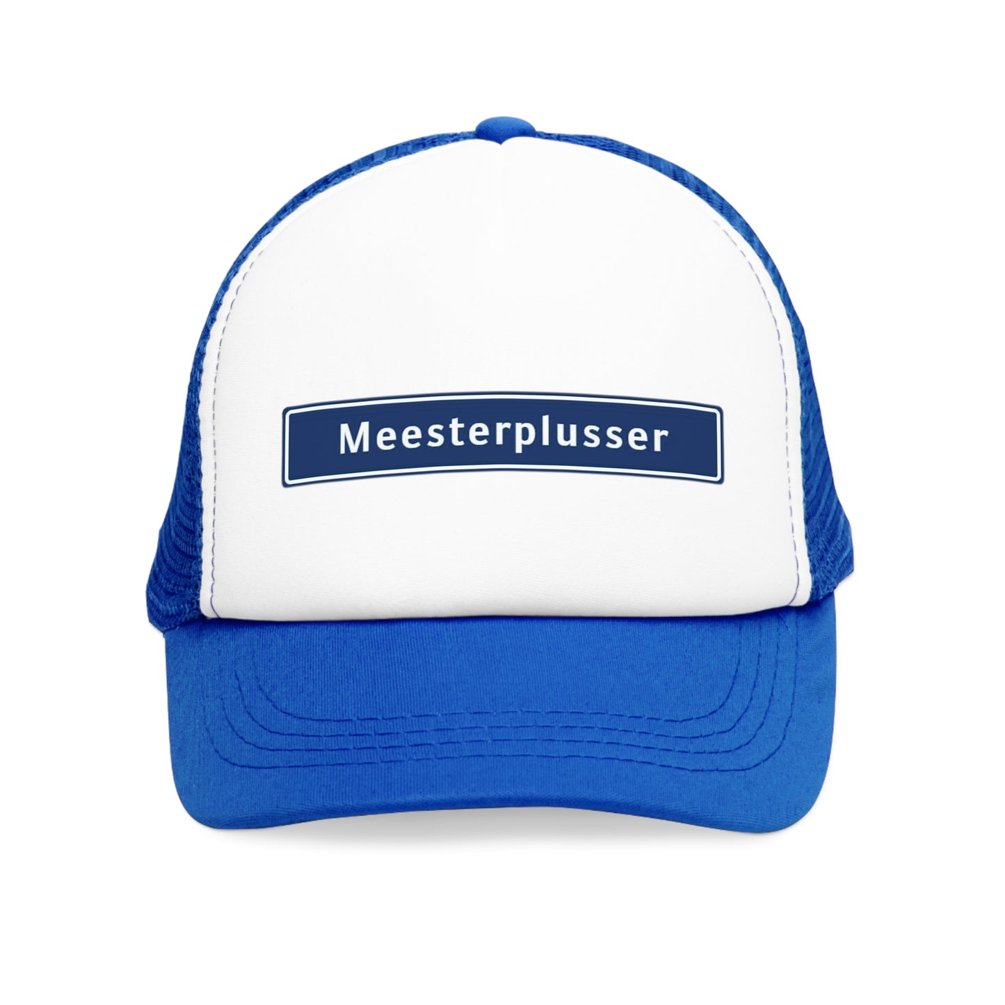 Meesterplusser box logo Mesh Cap - Meesterplusser.nl