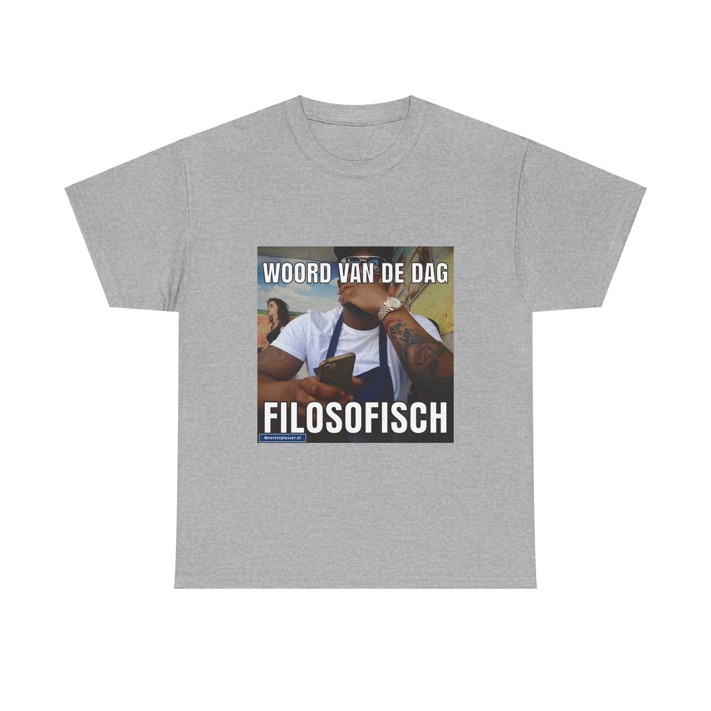 ''Filosofisch'' Word of the day T-shirt