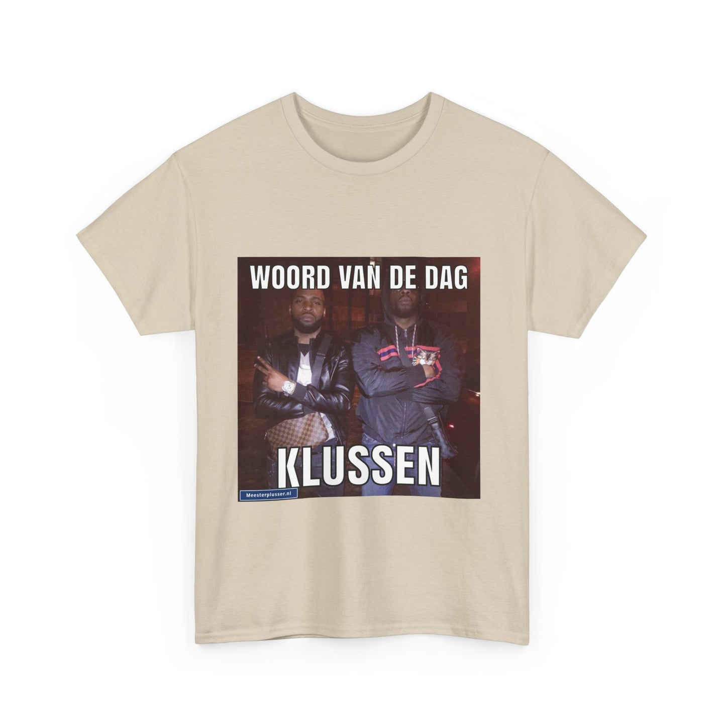 ''Klussen'' Word of the day T-shirt - Meesterplusser.nl