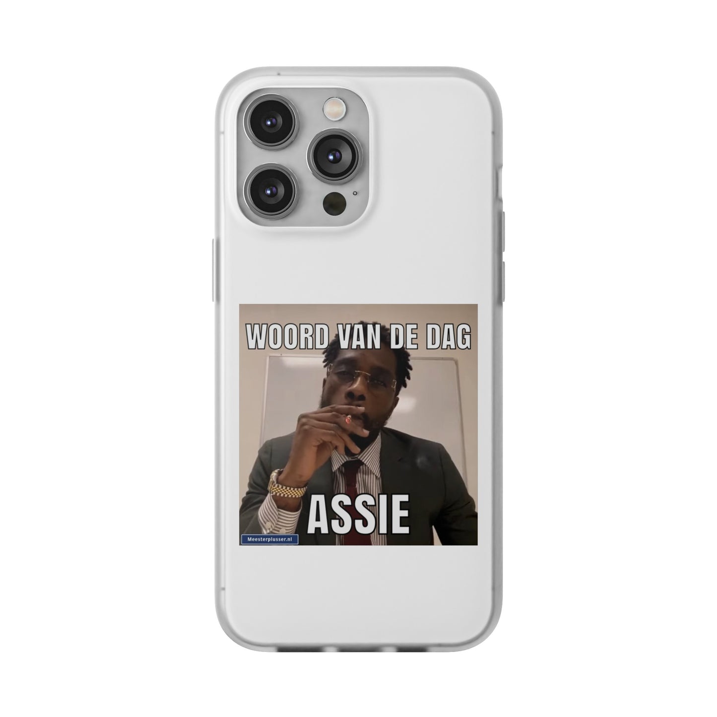 Word of the day 'Assie' telefoonhoesje
