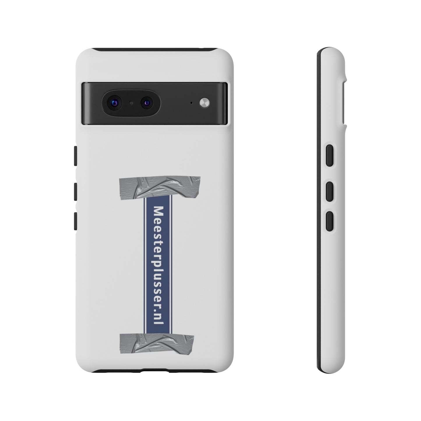 Meesterplusser straatbordlogo telefoon case