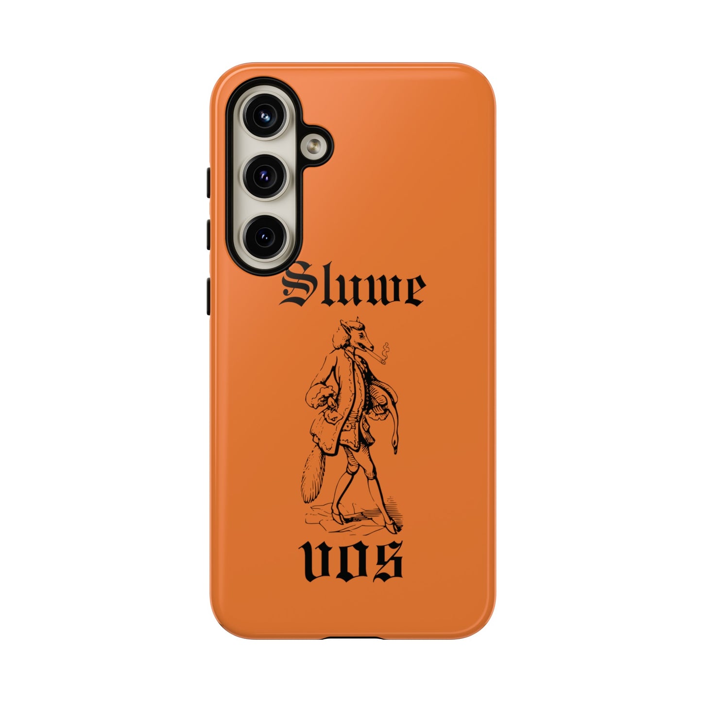 Meesterplusser Sluwe vos telefoon case