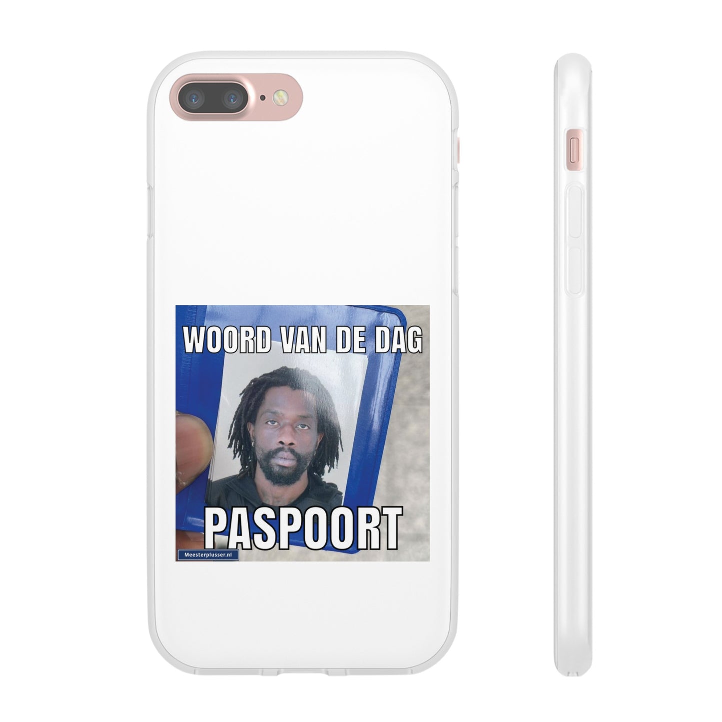 Word of the day 'Paspoort' telefoonhoesje