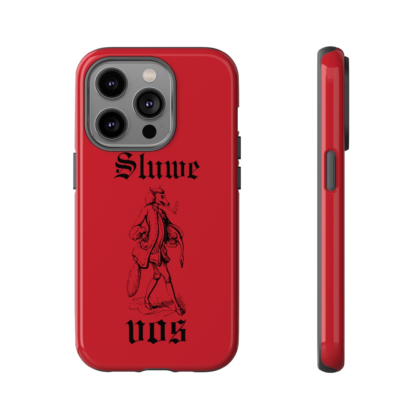 Meesterplusser Sluwe vos telefoon case