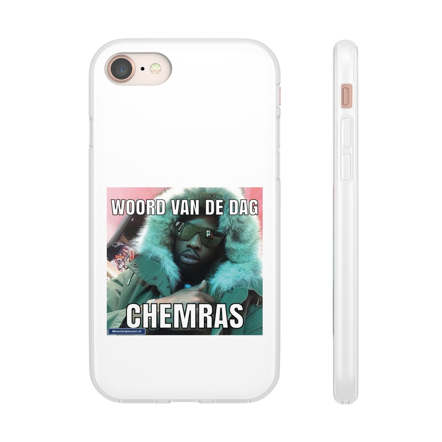 Word of the day 'Chemras' telefoonhoesje