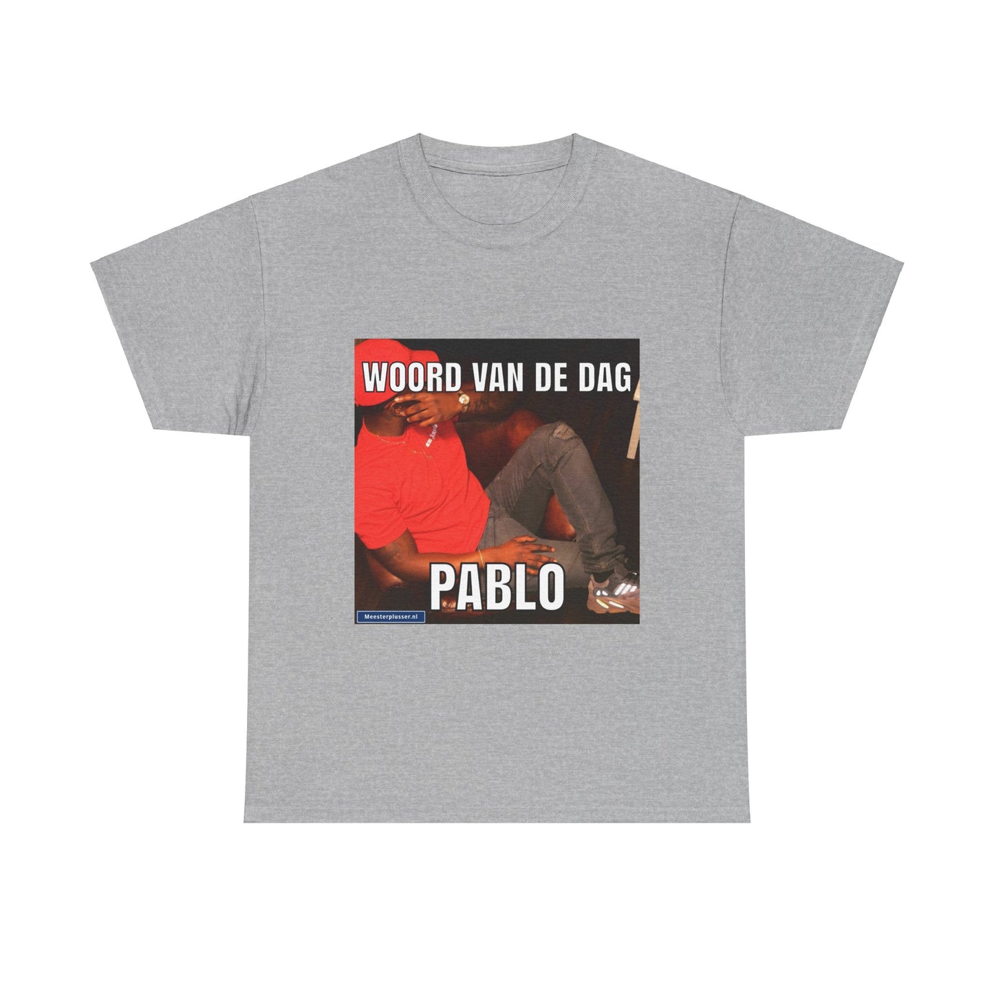 ''Pablo'' Word of the day T-shirt - Meesterplusser.nl