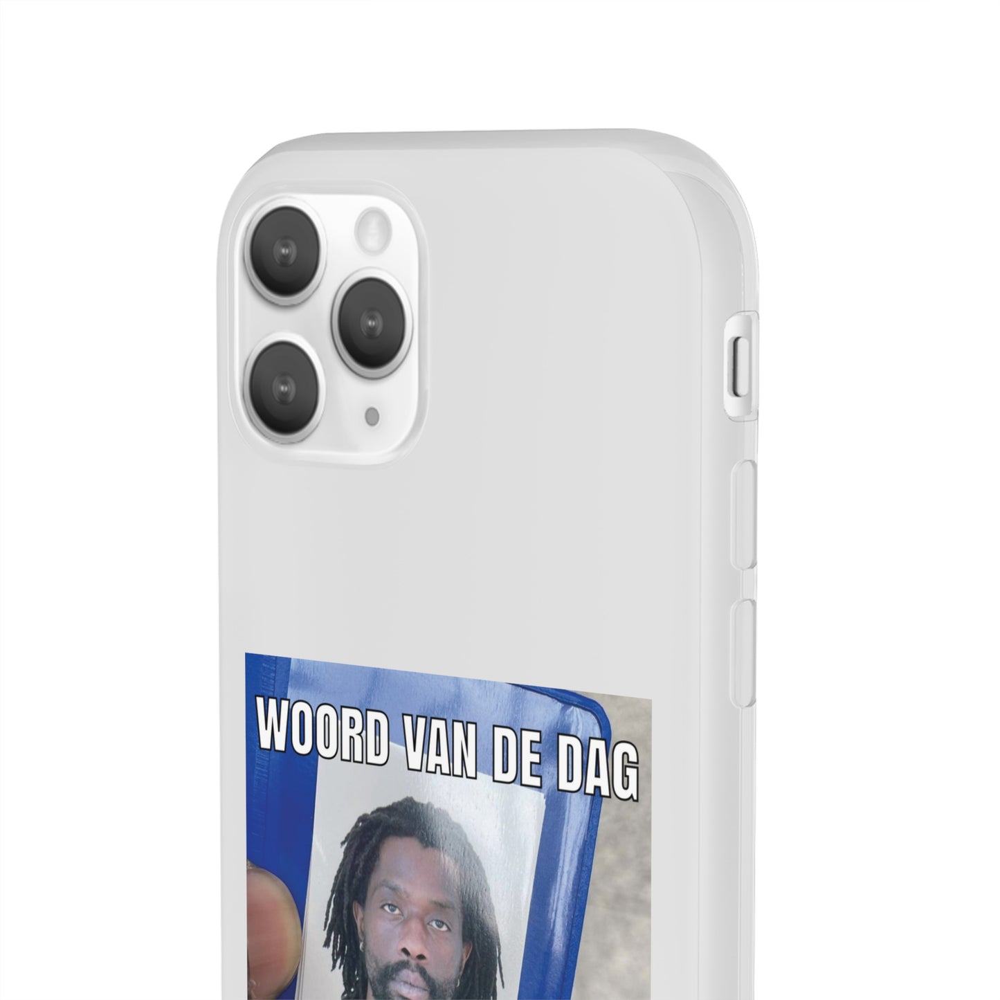 Word of the day 'Paspoort' telefoonhoesje