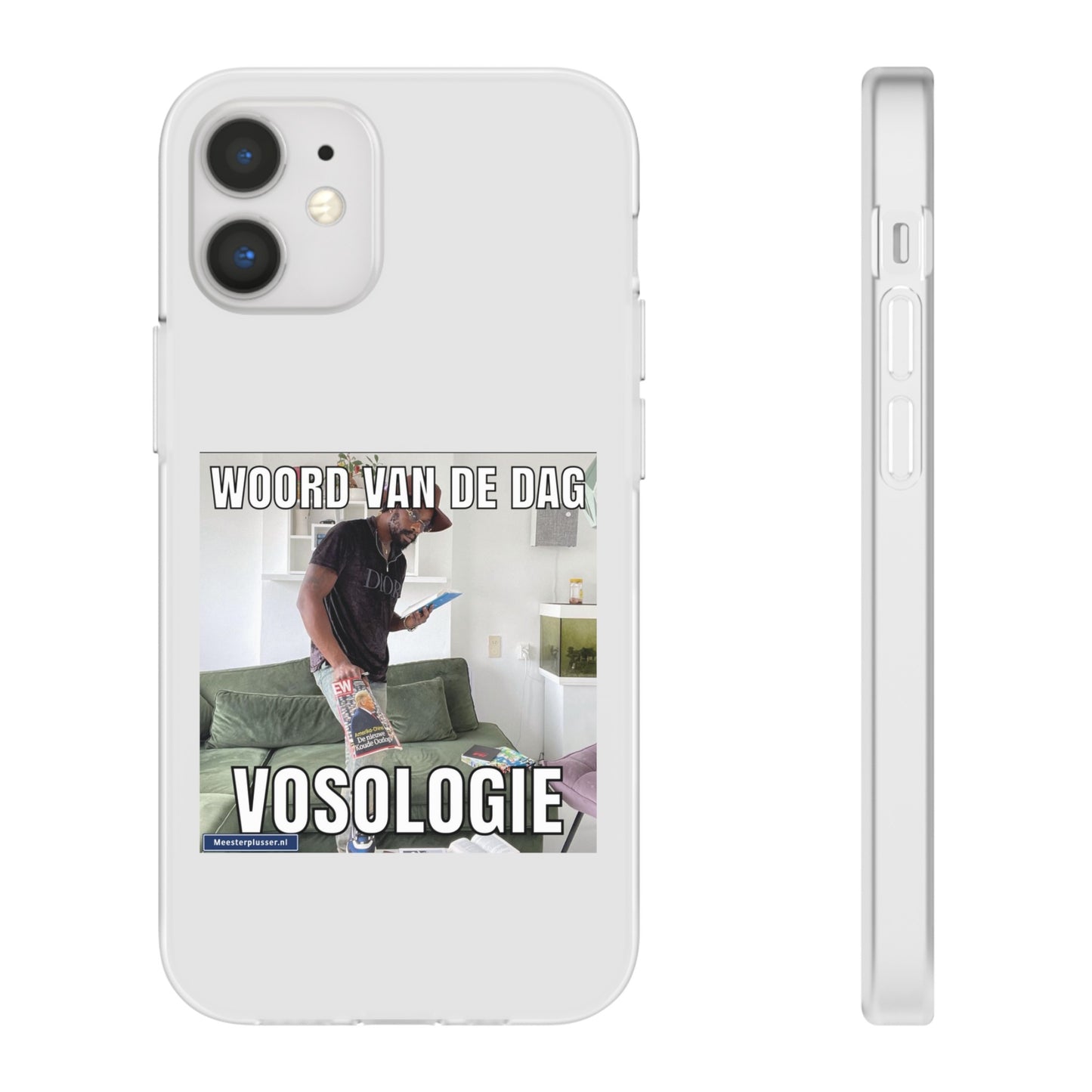 Word of the day 'Vosologie' telefoonhoesje