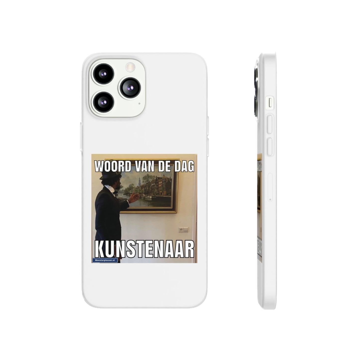 Word of the day 'Kunstenaar' telefoonhoesje