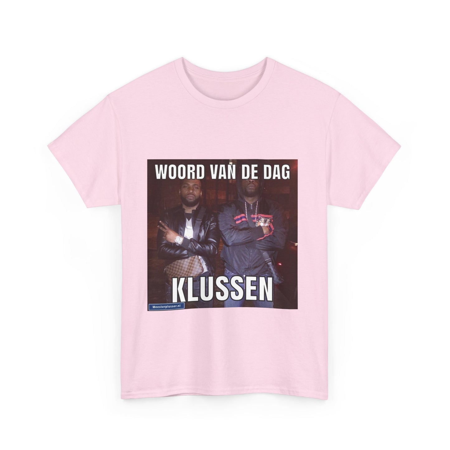 ''Klussen'' Word of the day T-shirt - Meesterplusser.nl