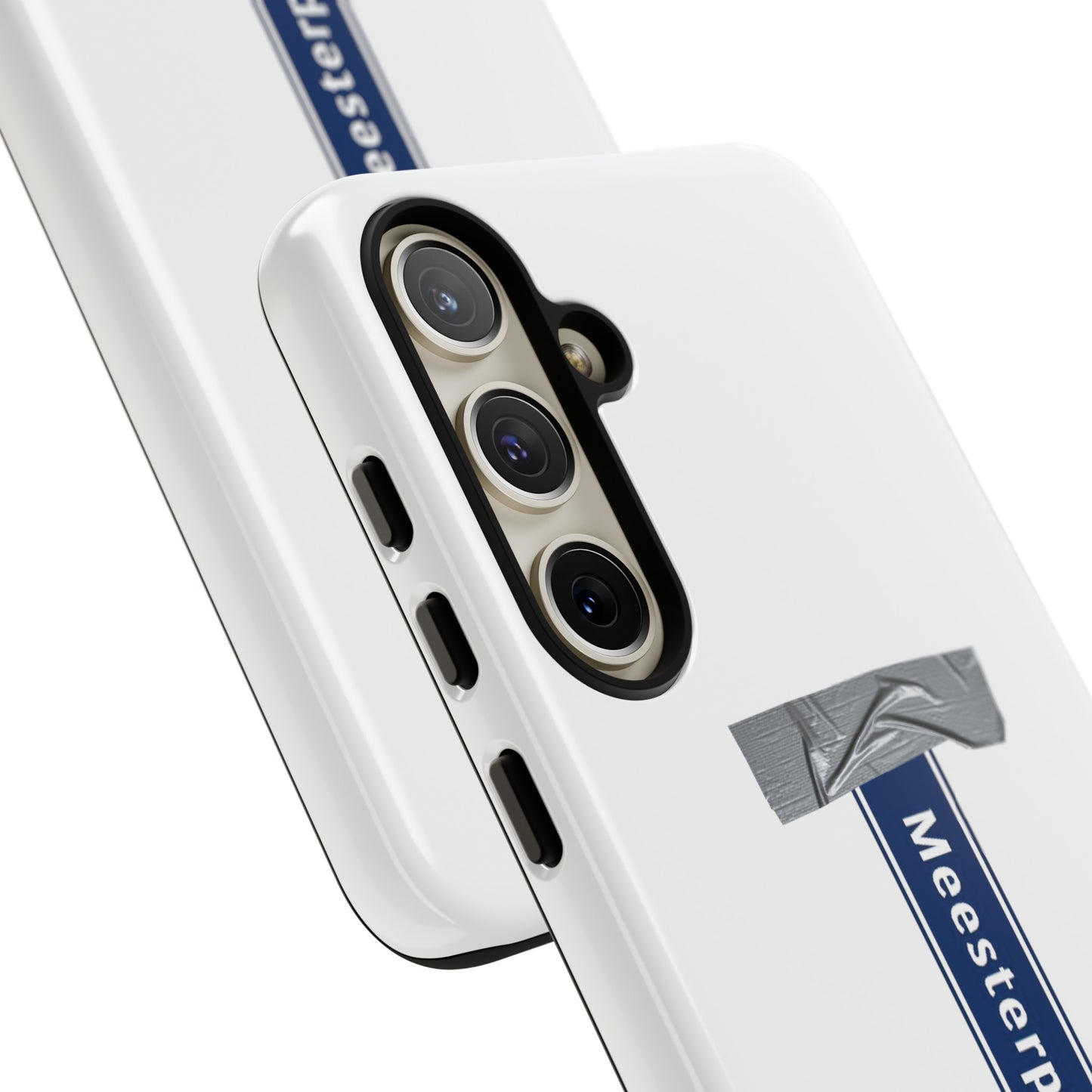 Meesterplusser straatbordlogo telefoon case