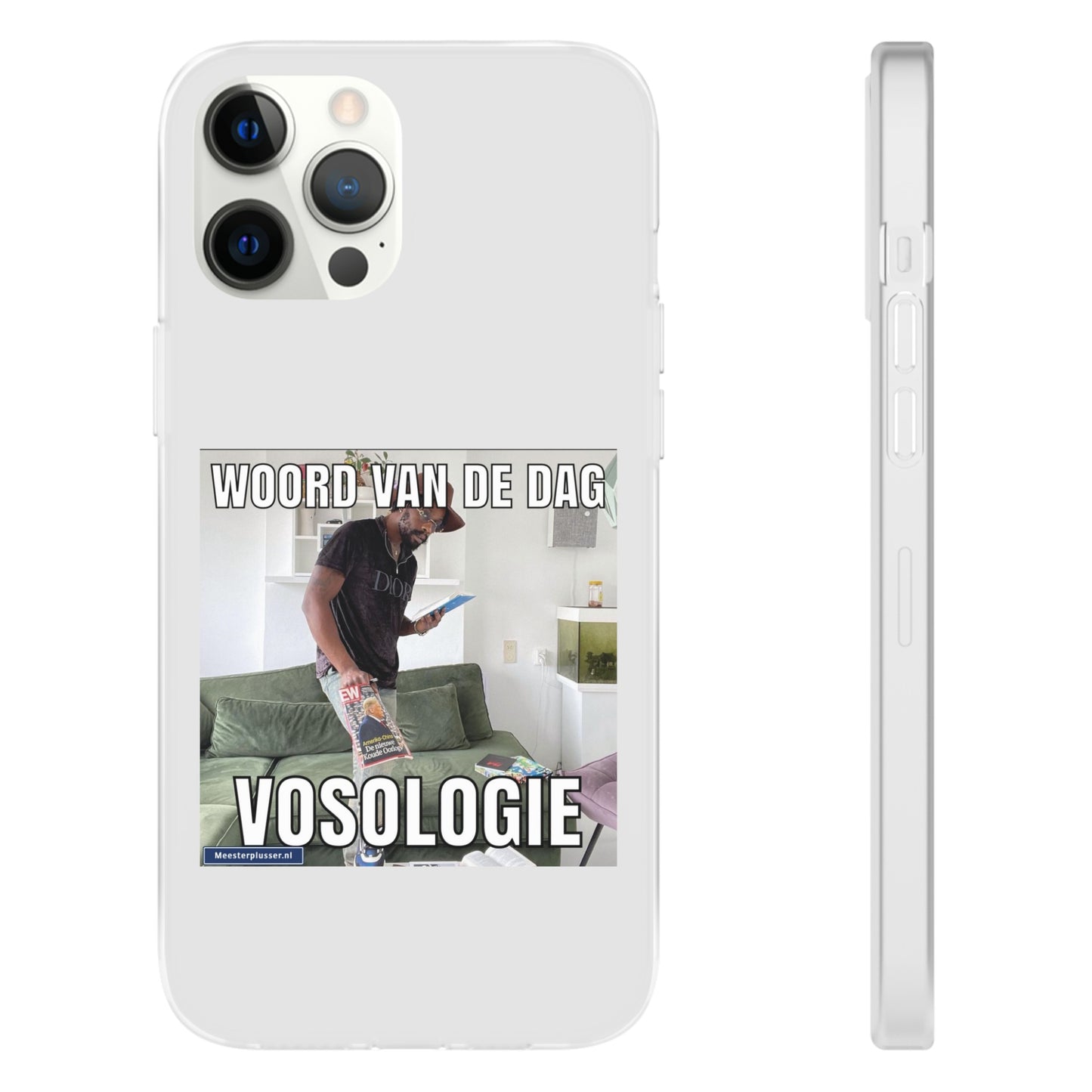 Word of the day 'Vosologie' telefoonhoesje