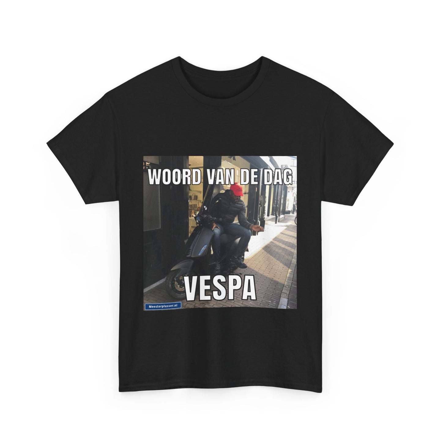 ''Vespa'' Word of the day T-shirt - Meesterplusser.nl