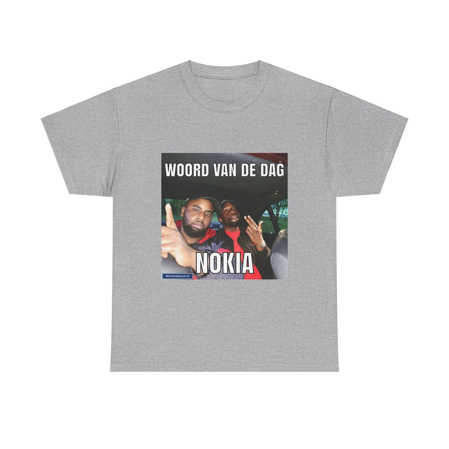 ''Nokia'' Word of the day T-shirt - Meesterplusser.nl