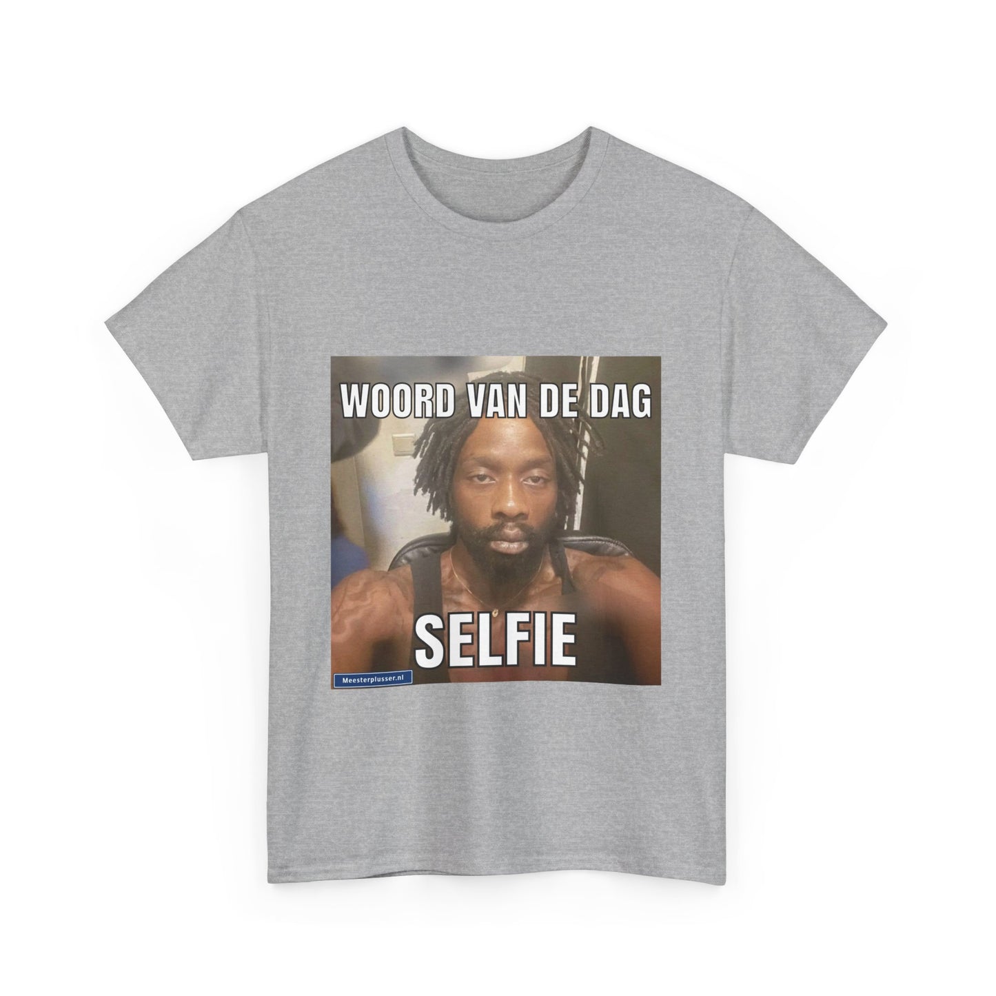 ''Selfie'' Word of the day T-shirt - Meesterplusser.nl