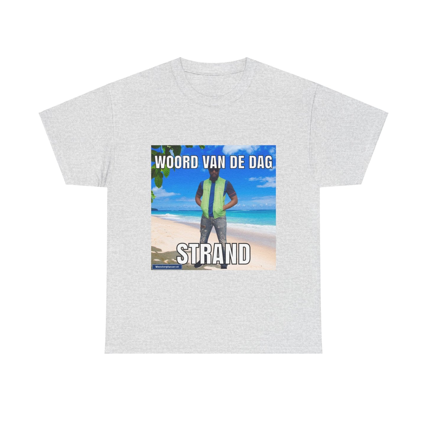 ''Strand'' Word of the day T-shirt - Meesterplusser.nl