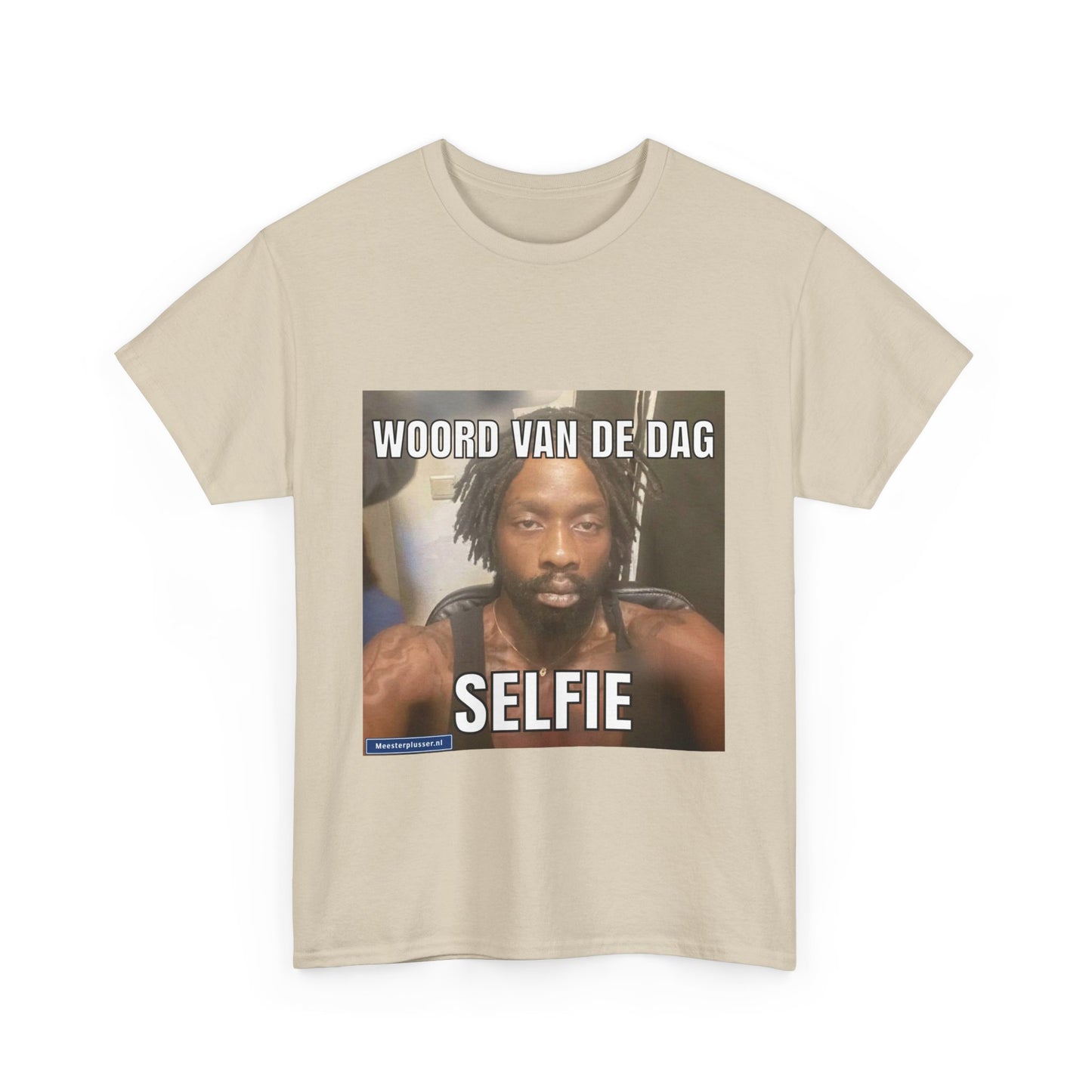 ''Selfie'' Word of the day T-shirt - Meesterplusser.nl