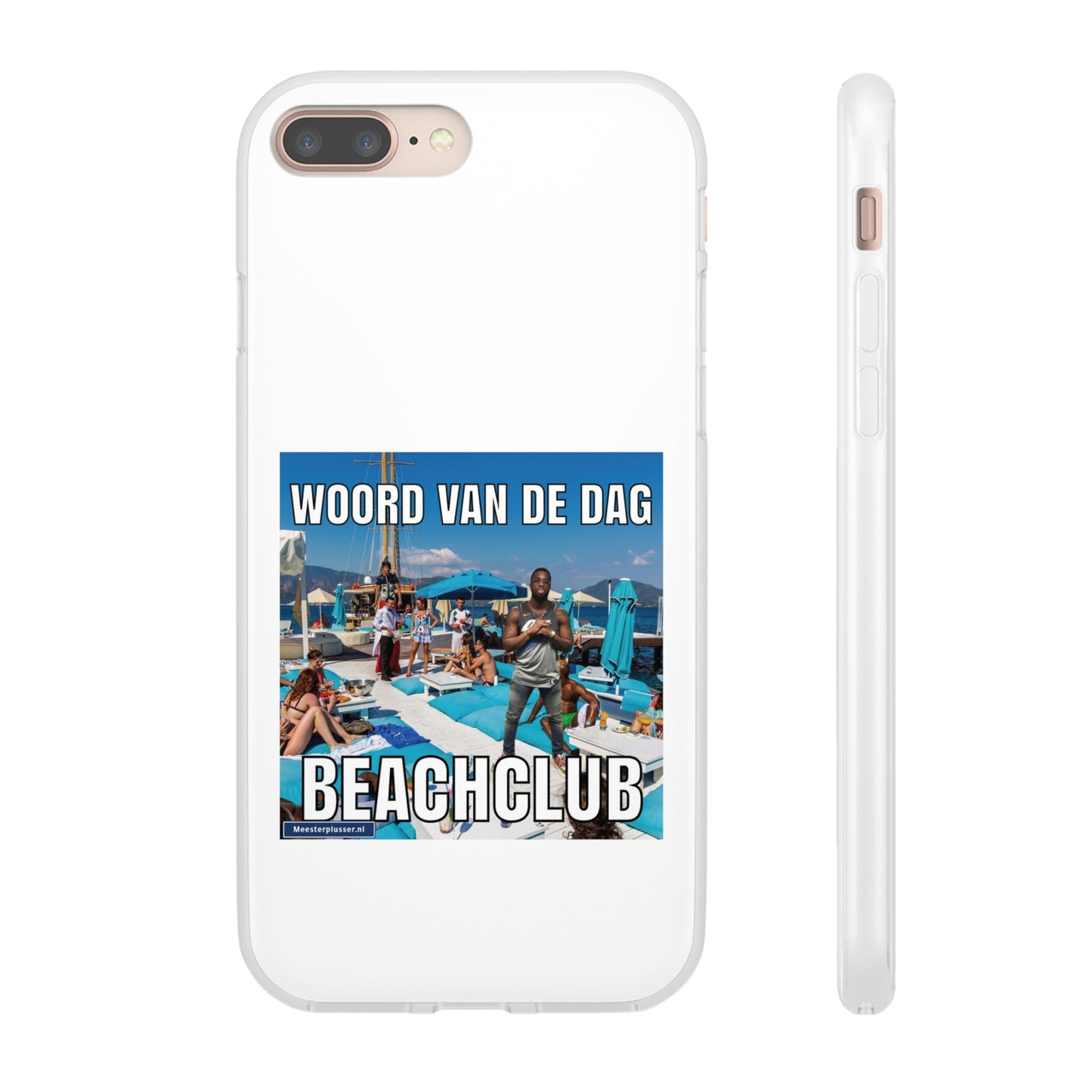 Word of the day 'Beachclub' telefoonhoesje