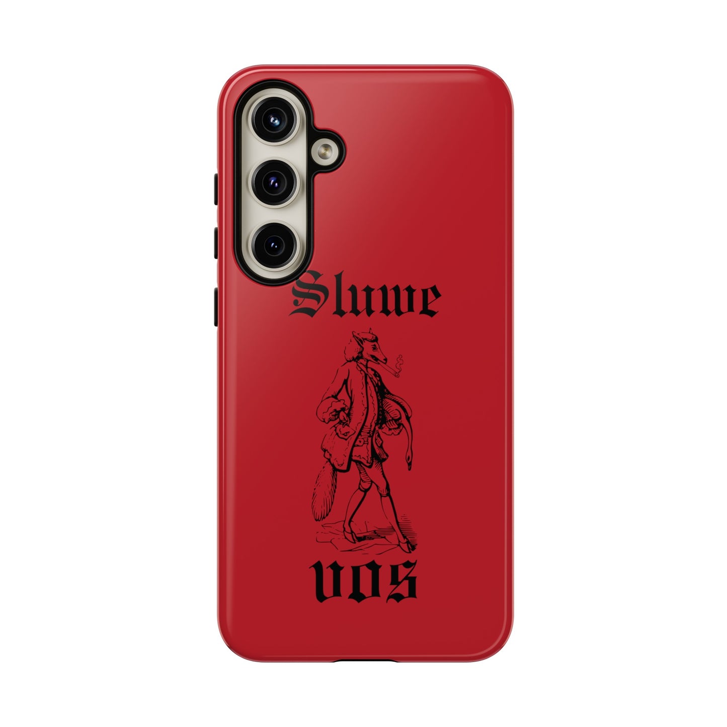 Meesterplusser Sluwe vos telefoon case