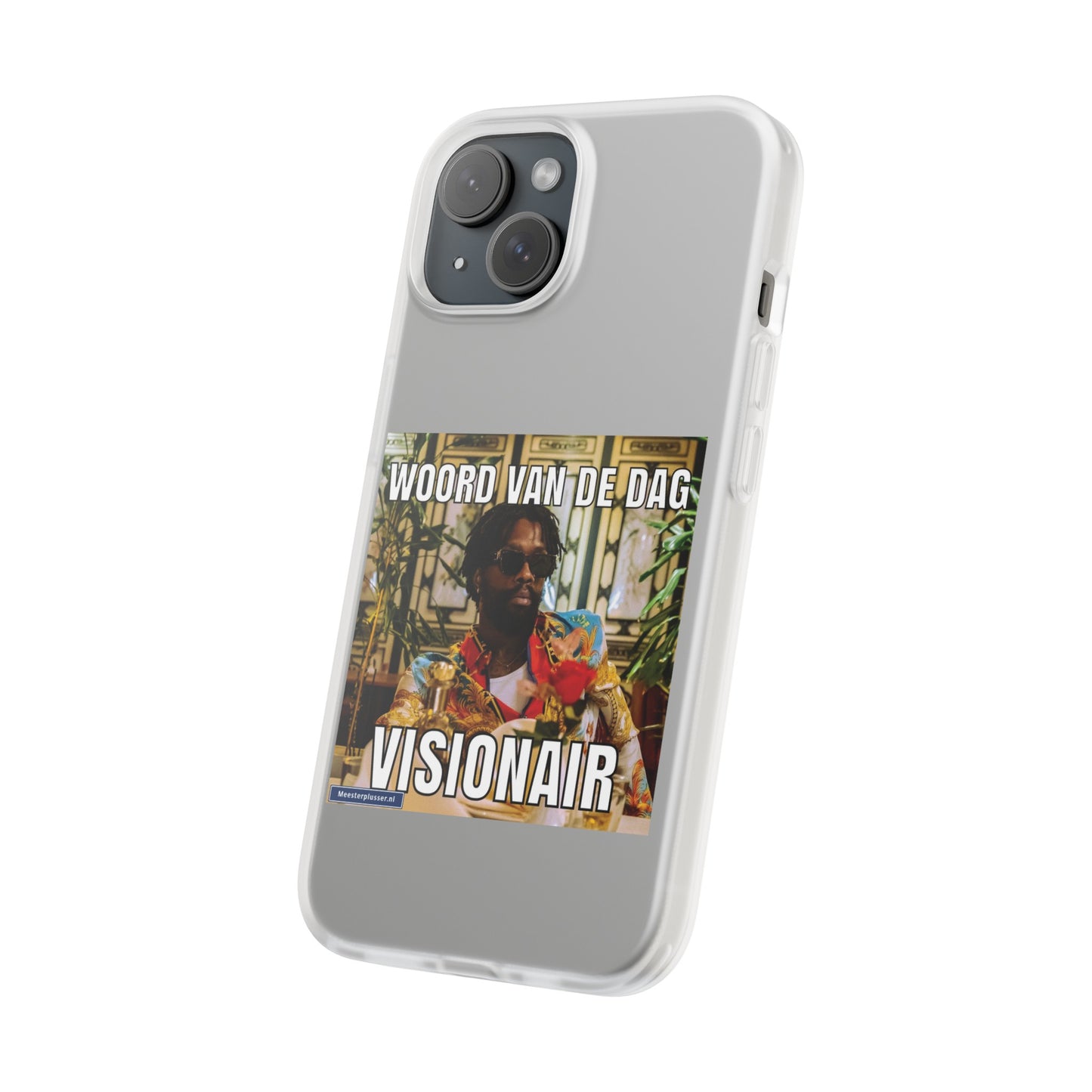Word of the day 'Visionair' telefoonhoesje