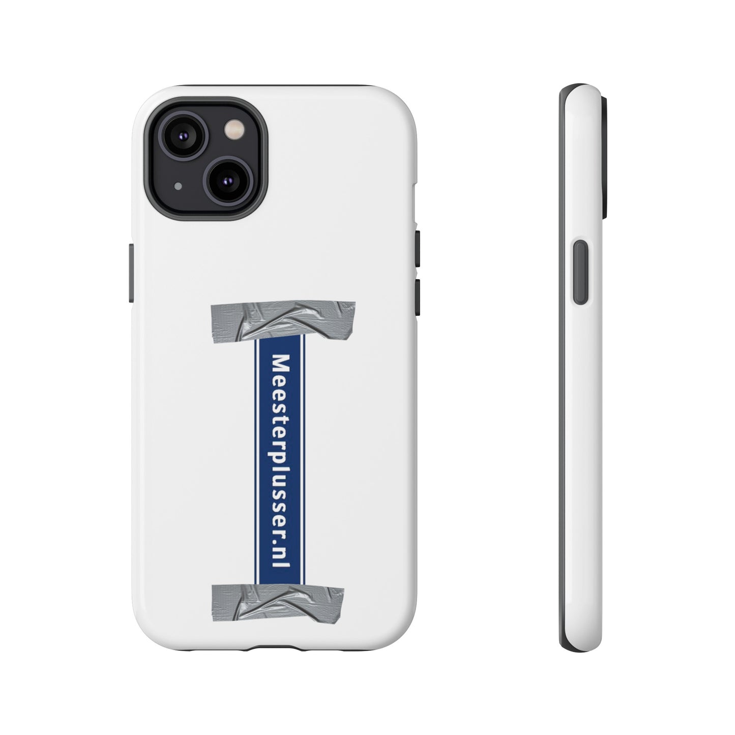 Meesterplusser straatbordlogo telefoon case